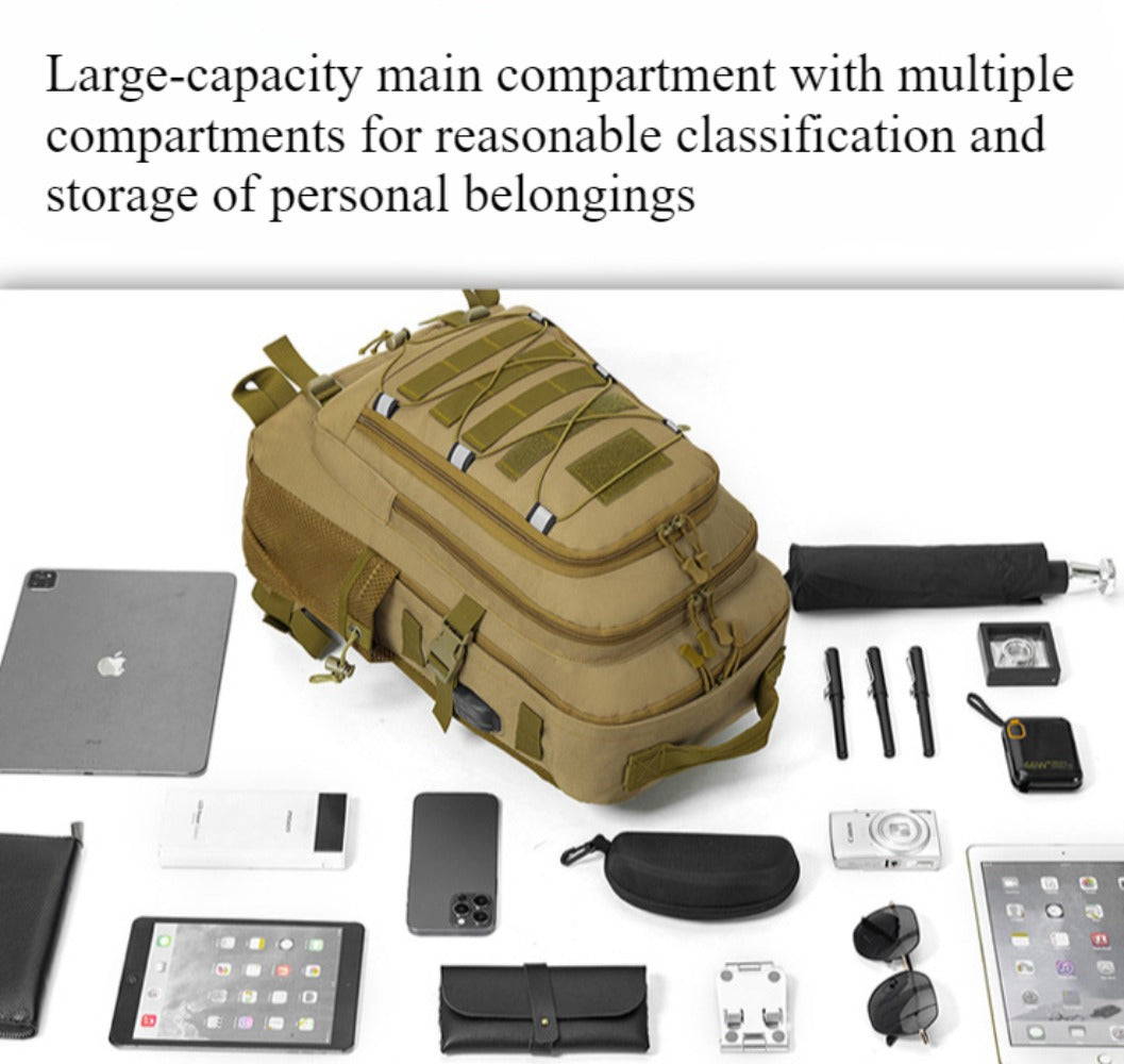 SSDH Molle Backpack Tactical Backpack Outdoor Mountaineering Travel Bag Hiking Bag