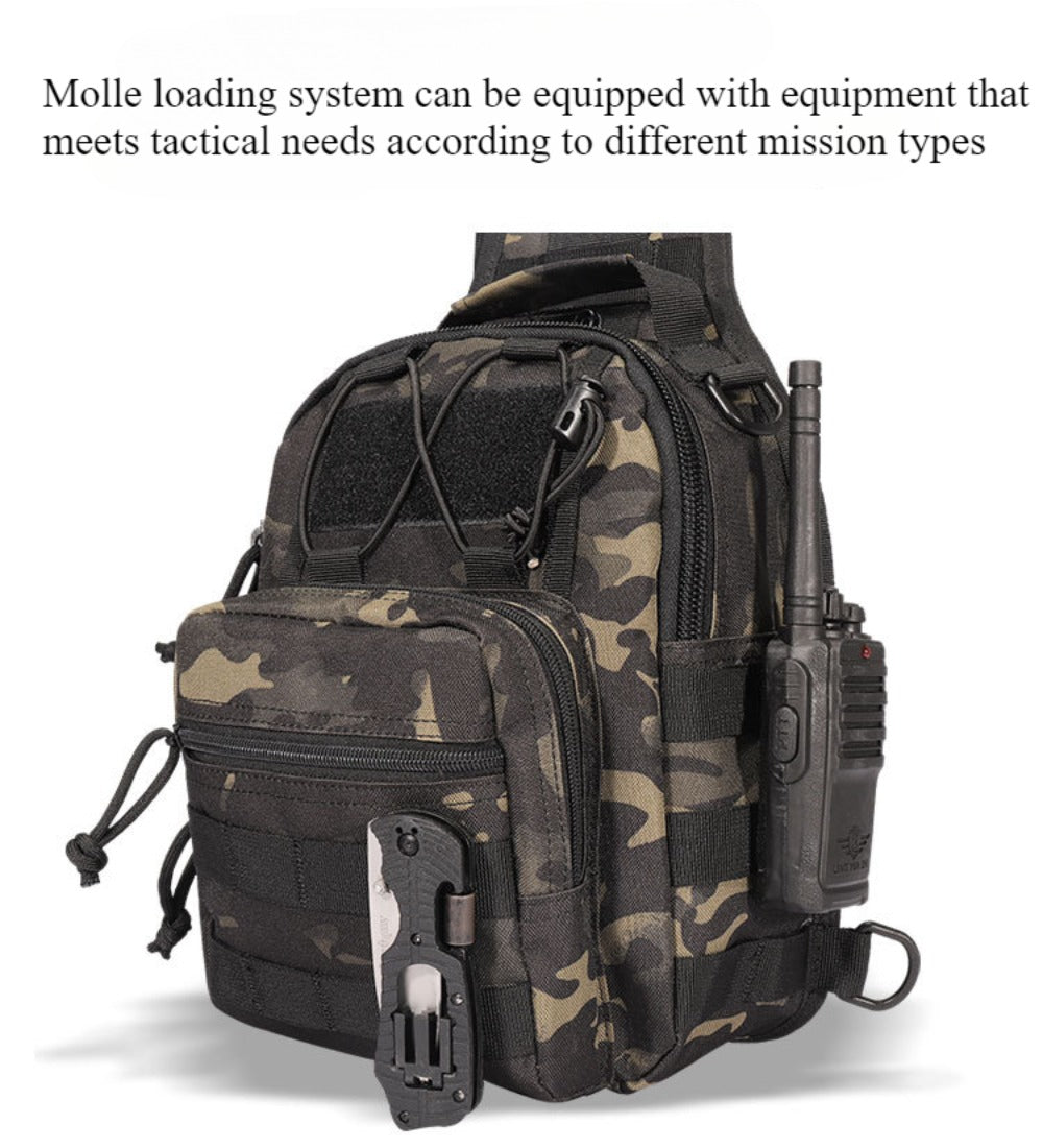 SSDH Outdoor Tactical Backpack Military Sports Bag Single Shoulder Tactical Bag for Daily Carry