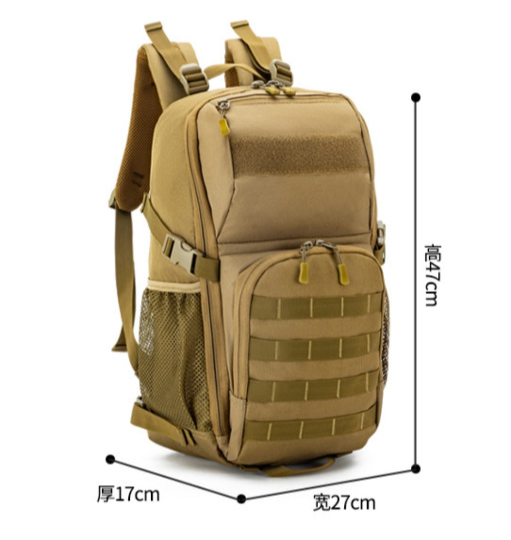 SSDH Military Tactical Backpack 30L Waterproof Large Capacity Backpack Hiking Bag Emergency Assault Bag