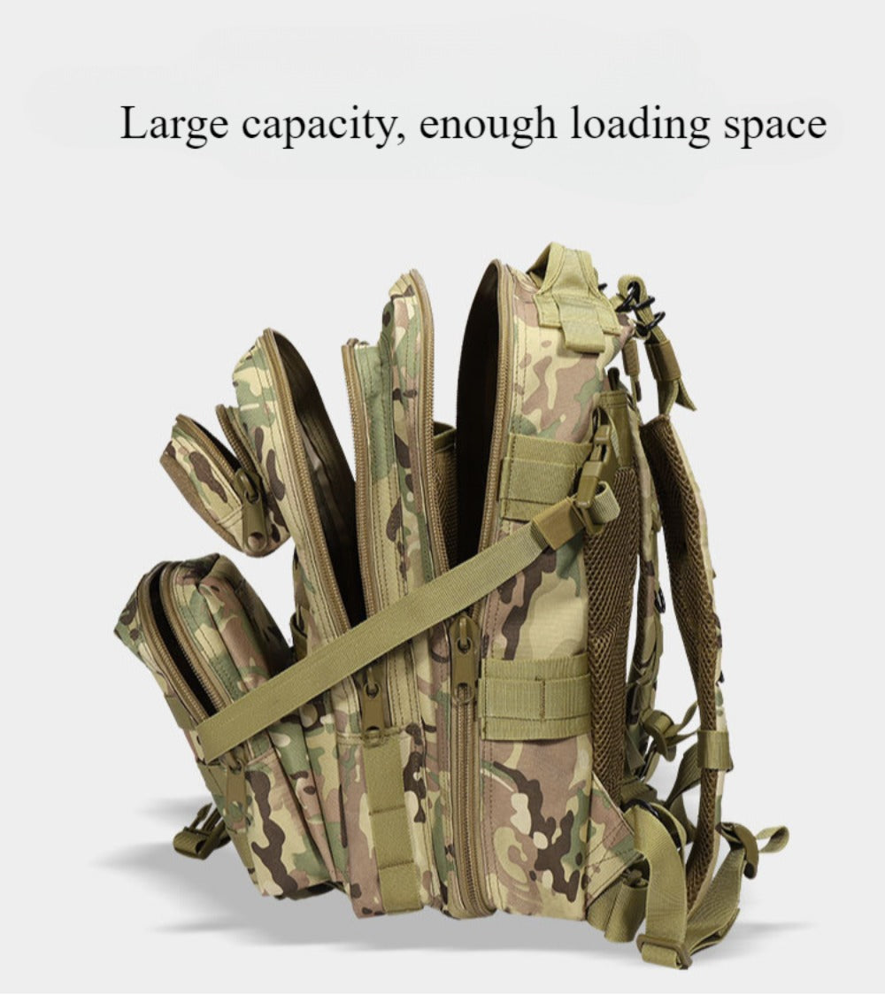 SSDH Tactical Backpack Large Capacity Military Molle Backpack Outdoor Camping Hiking Mountaineering Backpack