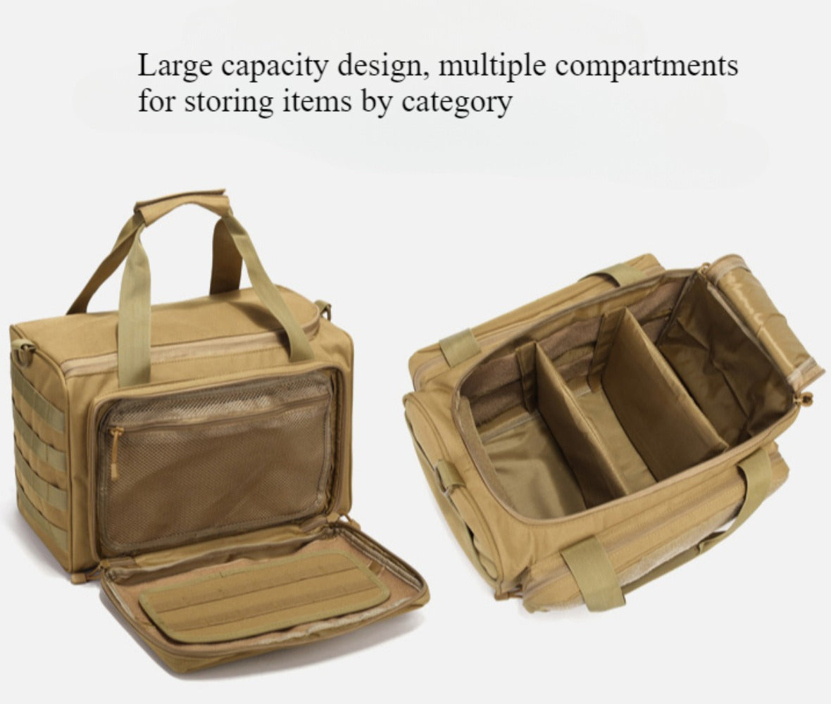 SSDH Tactical Gun Range Bag Tactical Backpack for Law Enforcement Military Duty with Molle System