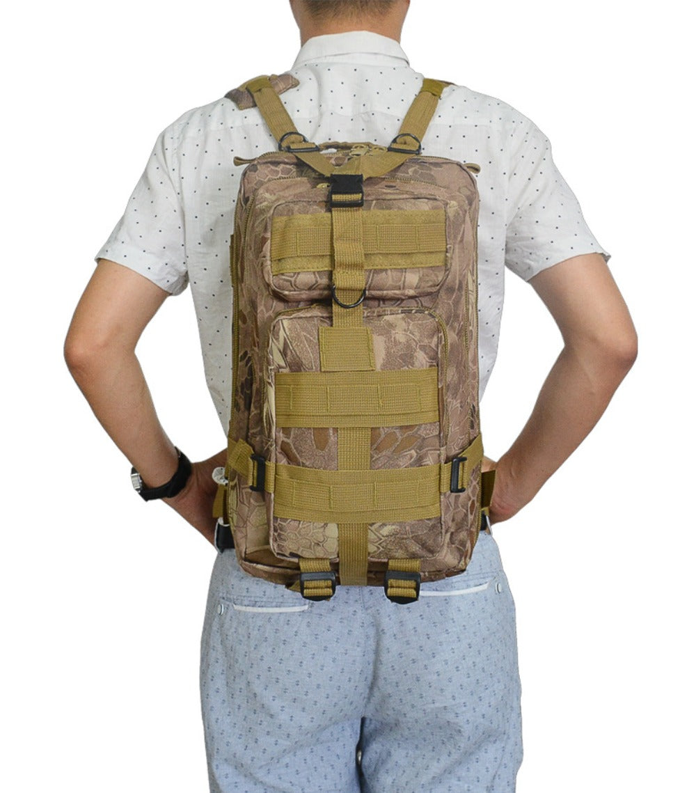 SSDH Military Tactical Backpack Molle Military Shelter Bag for Outdoor Hiking Camping Hun