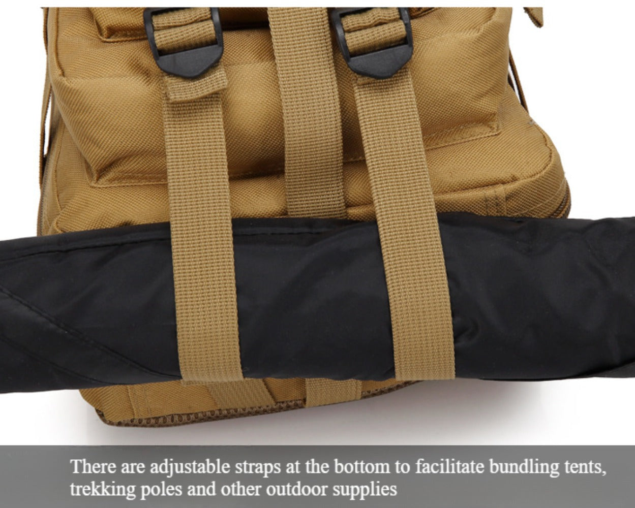 SSDH Military Tactical Backpack Molle Military Shelter Bag for Outdoor Hiking Camping Hun