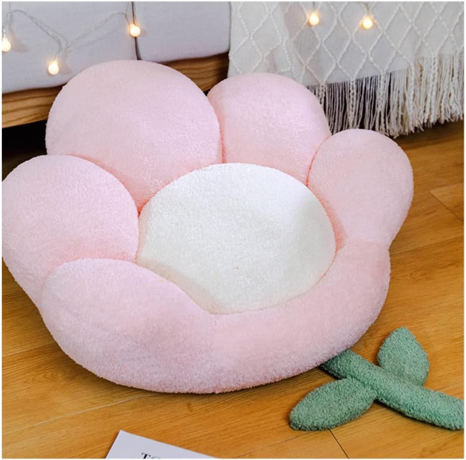 SSDHUA Cat Nest Flower-Shaped Cat Sofa Bed Cute and Comfortable Cat Nest Thickened Non-Slip Soft Pet Bed Multifunctional Cushion Suitable for Small Cats and Dogs