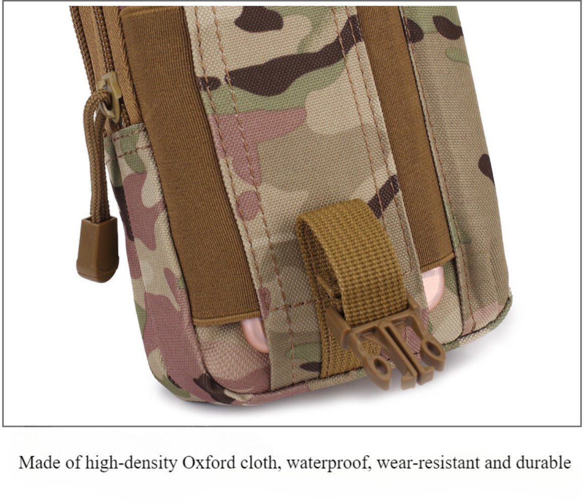 SSDH Tactical Waist Bag Military Waist Bag for Outdoor Hiking Mountaineering Fishing