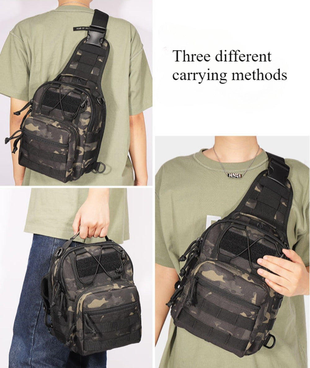 SSDH Outdoor Tactical Backpack Military Sports Bag Single Shoulder Tactical Bag for Daily Carry