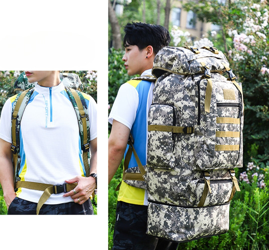 SSDH Military Backpack Molle Tactical Backpack Large 70L/100L Shelter Bag Hiking Camping Backpack