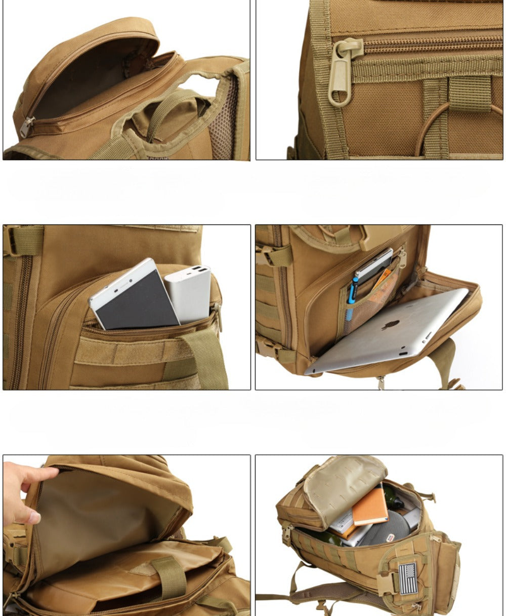 SSDH Multifunctional Tactical Backpack Travel Large Capacity Backpack Camping Backpack