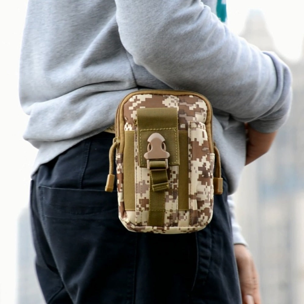 SSDH Tactical Waist Bag Military Waist Bag for Outdoor Hiking Mountaineering Fishing