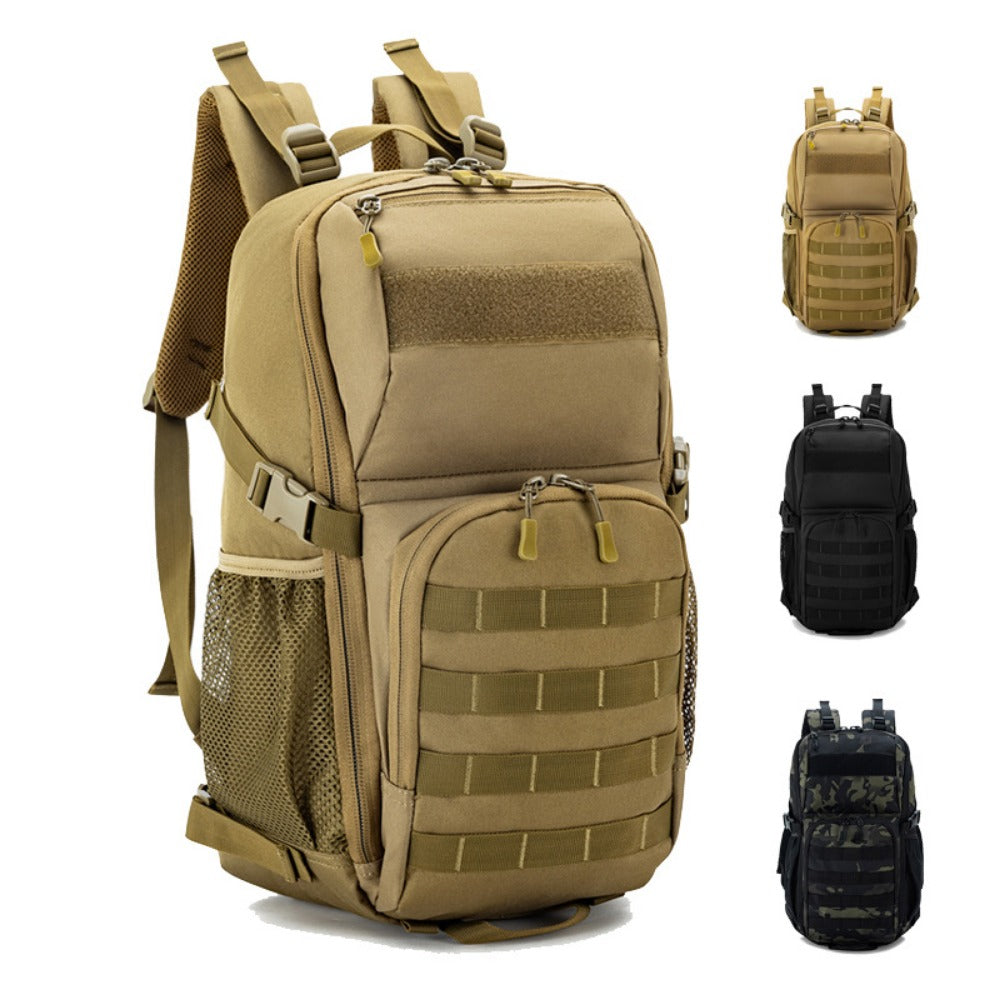 SSDH Military Tactical Backpack 30L Waterproof Large Capacity Backpack Hiking Bag Emergency Assault Bag