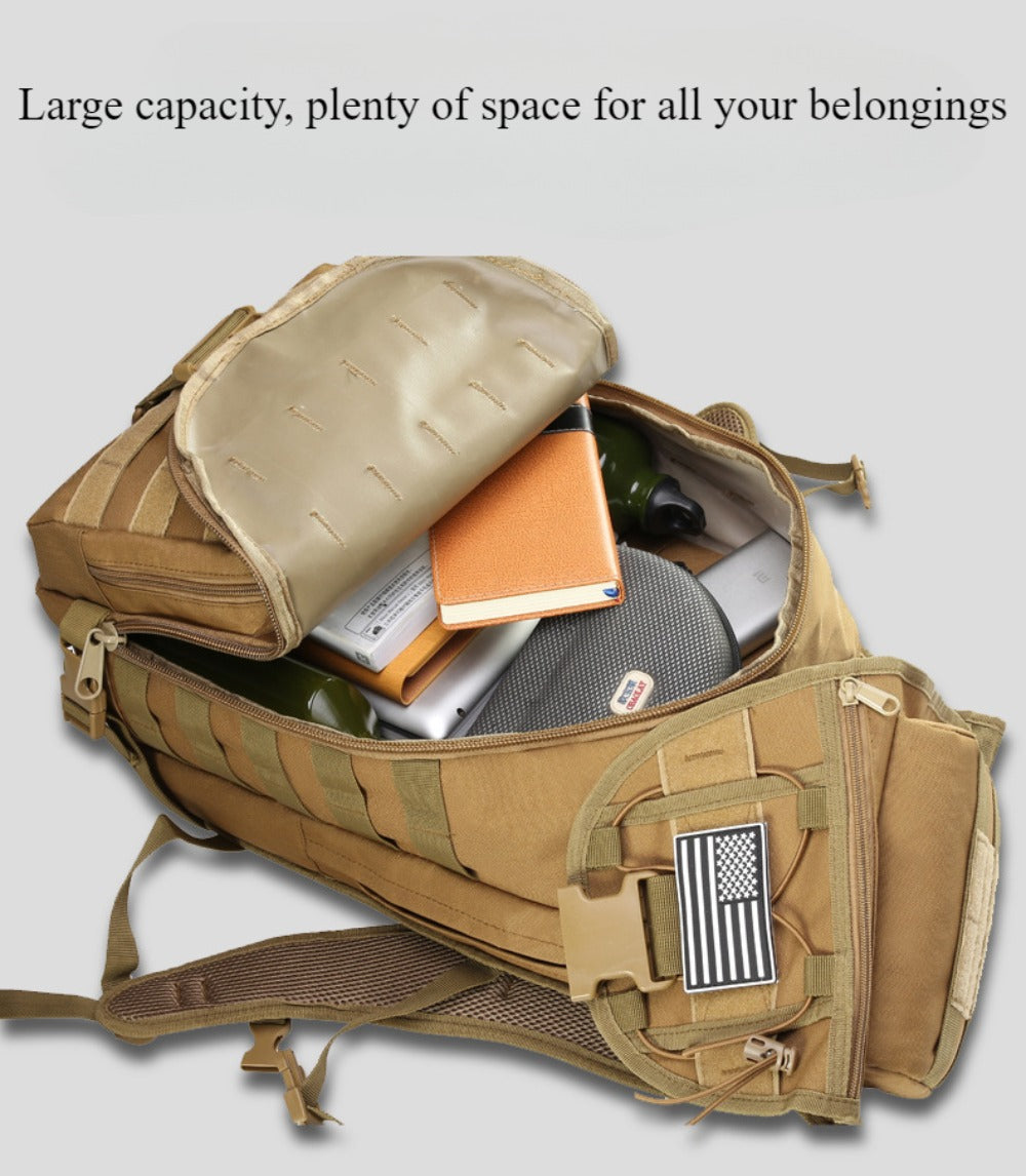 SSDH Multifunctional Tactical Backpack Travel Large Capacity Backpack Camping Backpack