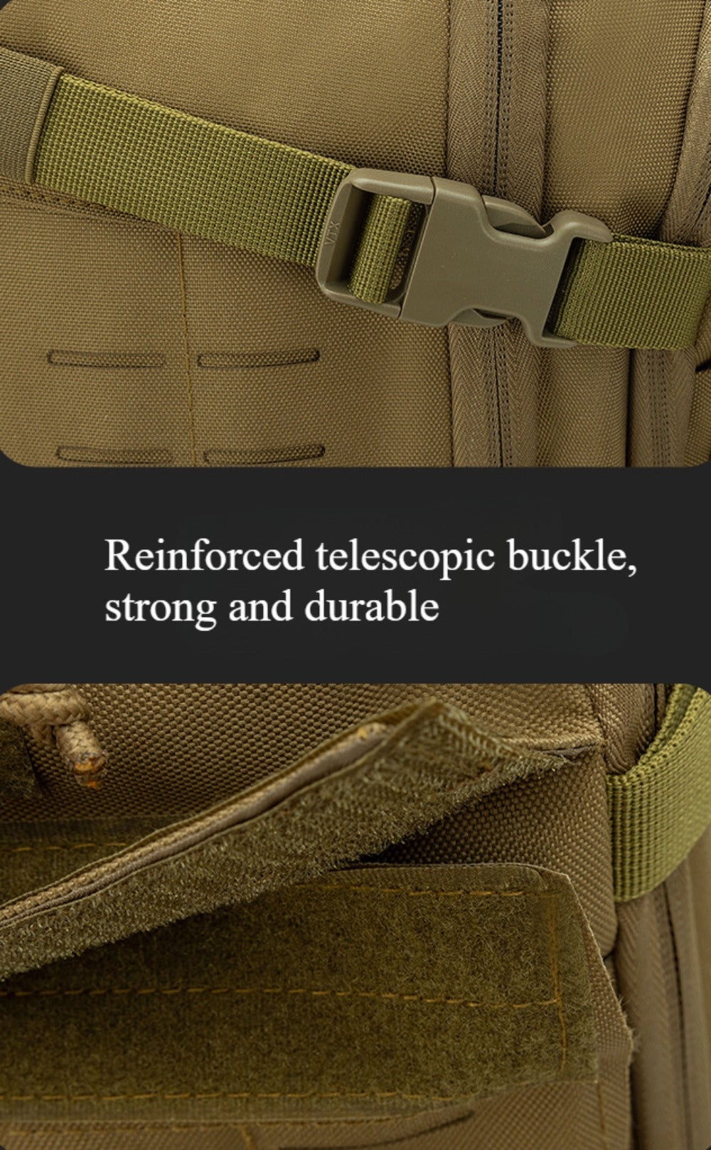 SSDH Multifunctional Tactical Backpack Molle Loading System Military Backpack Outdoor Sports Backpack