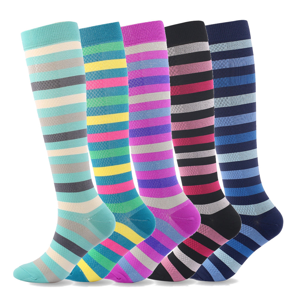 SSDH Compression Socks for Women & Men Circulation (20-30 mmHg) , is Best Support for Running, Nurses, Cycling, Athletic.