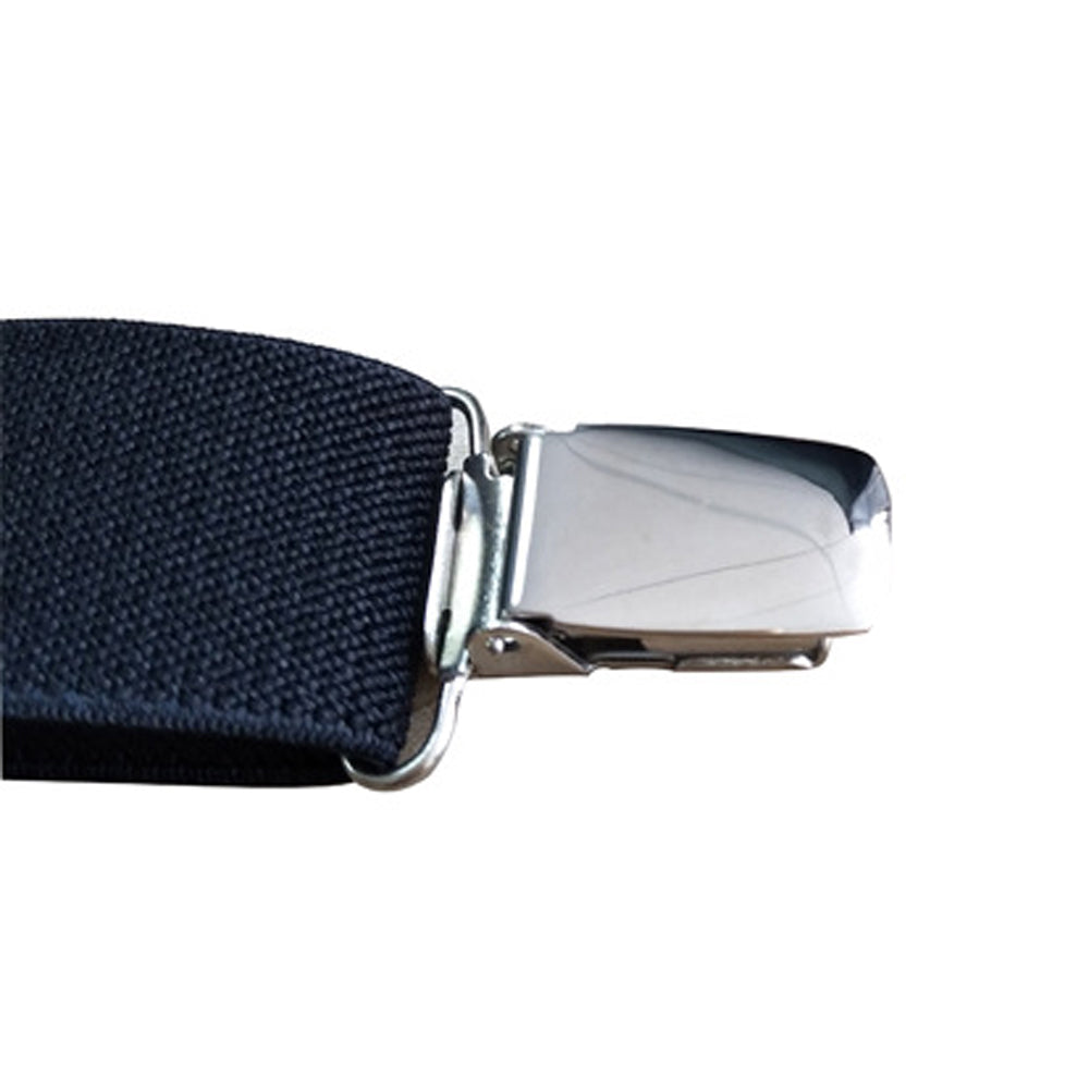 SSDH Mens Suspenders and Bow Adjustable with Strong Clips Elastic Y Back Style Suspender Bowties for Wedding , Formal Events