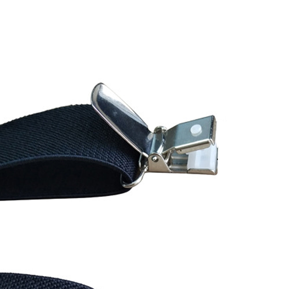 SSDH Mens Suspenders and Bow Adjustable with Strong Clips Elastic Y Back Style Suspender Bowties for Wedding , Formal Events