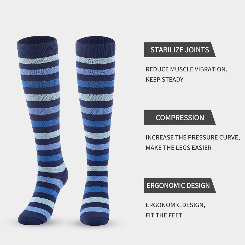 SSDH Compression Socks for Women & Men Circulation (20-30 mmHg) , is Best Support for Running, Nurses, Cycling, Athletic.