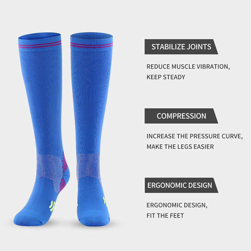 SSDH Compression Socks for Men & Women (20-30 mmHg) , is Best Support for Running,Nurses,Cycling.