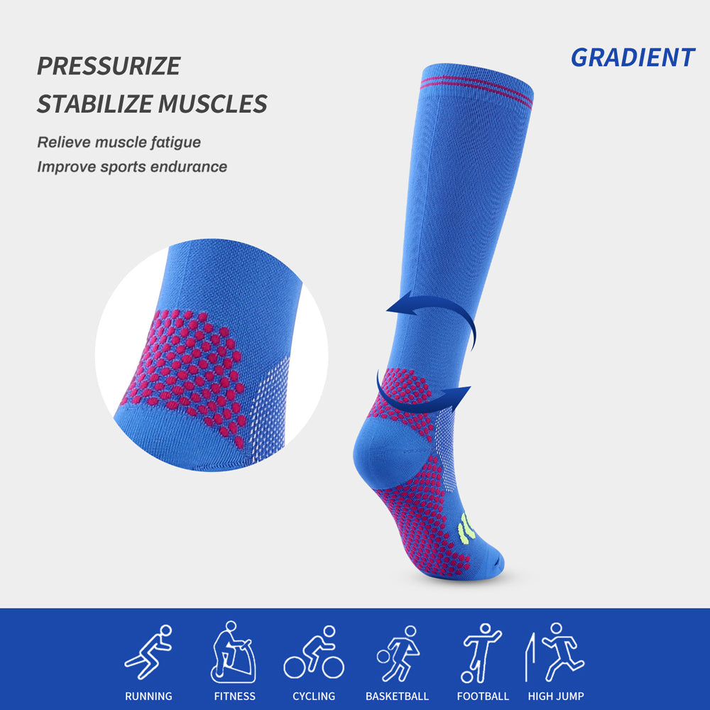 SSDH Compression Socks for Men & Women (20-30 mmHg) , is Best Support for Running,Nurses,Cycling.