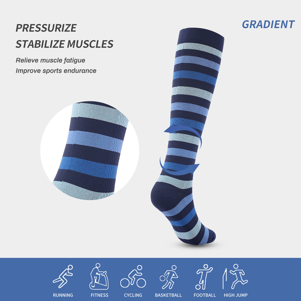 SSDH Compression Socks for Women & Men Circulation (20-30 mmHg) , is Best Support for Running, Nurses, Cycling, Athletic.