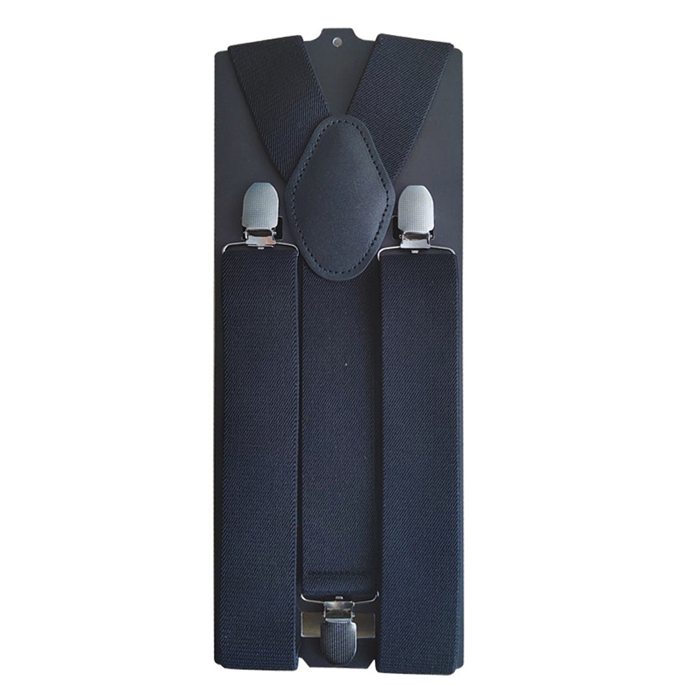 SSDH Suspenders for Men with 3 Strong Metal Clips Y Style Wide 3.5 cm Heavy Duty Suspenders Trouser Braces Adjustable and Elastic for Men and Women