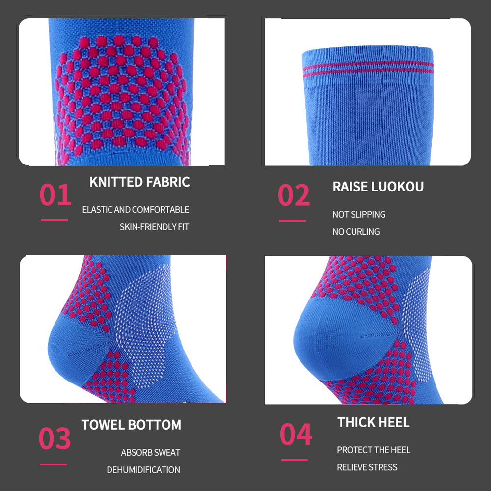 SSDH Compression Socks for Men & Women (20-30 mmHg) , is Best Support for Running,Nurses,Cycling.
