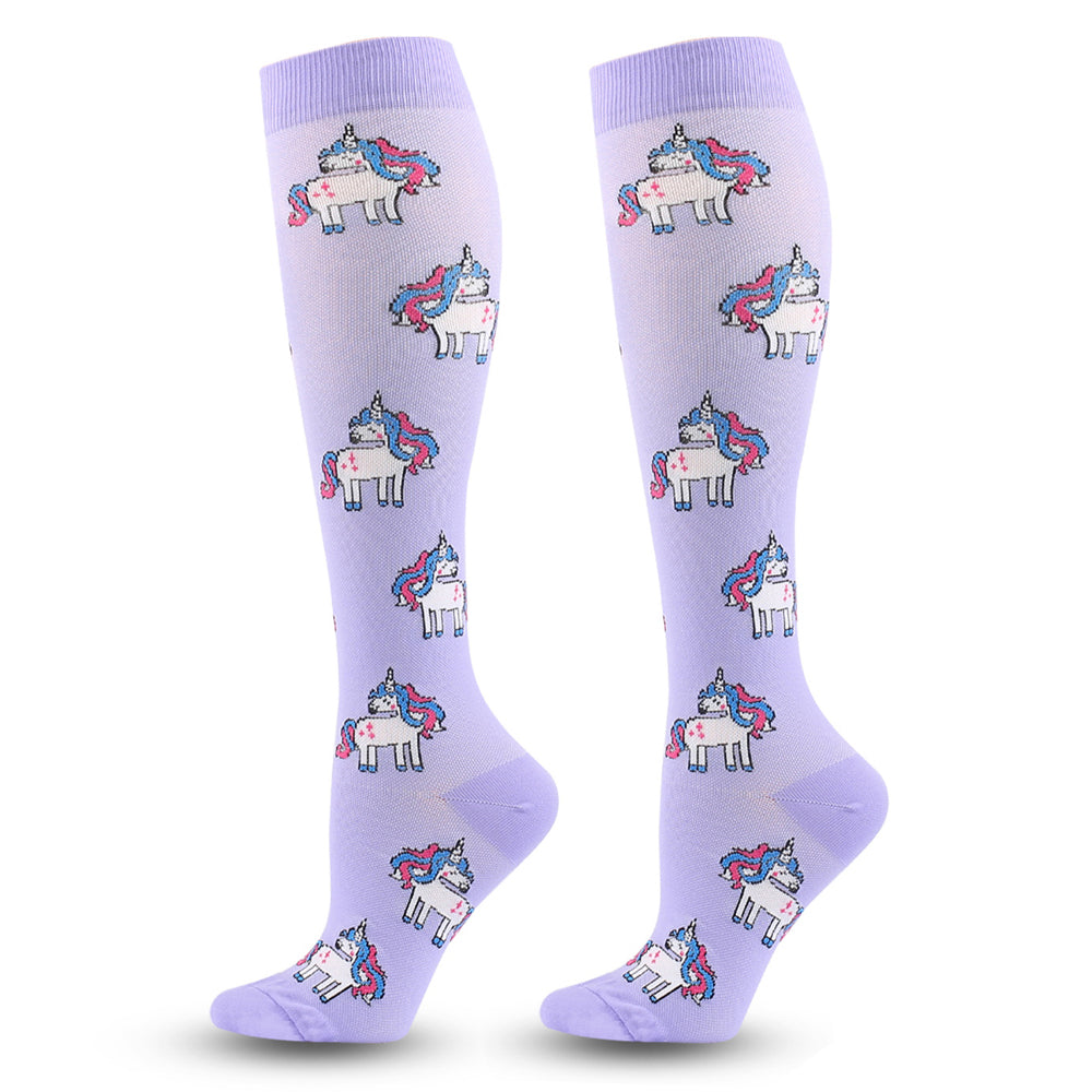 SSDH Compression Socks for Women & Men Circulation (20-30 mmHg) , is Best Support for Running, Nurses, Cycling, Athletic.