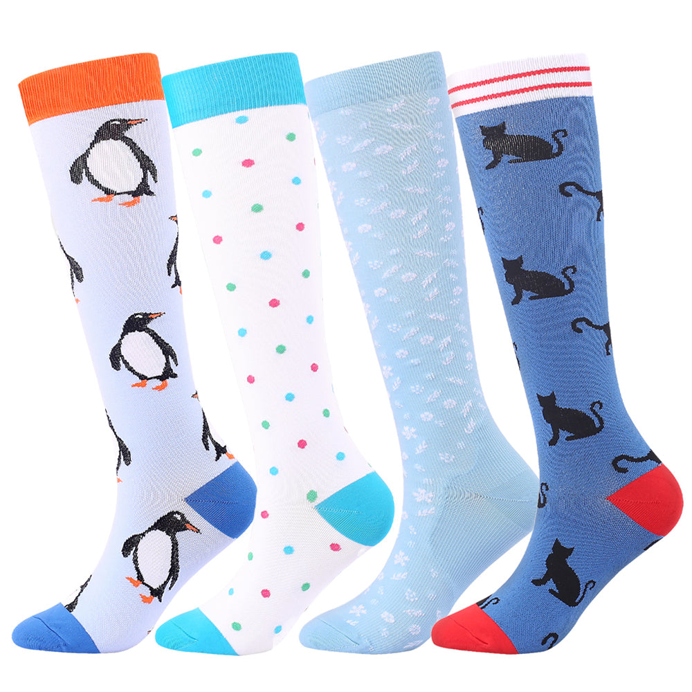 SSDH Compression Socks for Women&Men Circulation (20-30 mmHg) , is Best Support for Running,Nurses,Cycling,Athletic.