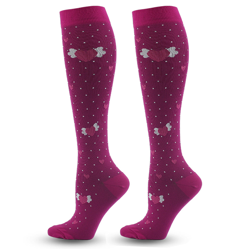 SSDH Compression Socks for Women & Men Circulation (20-30 mmHg) , is Best Support for Running, Nurses, Cycling, Athletic.