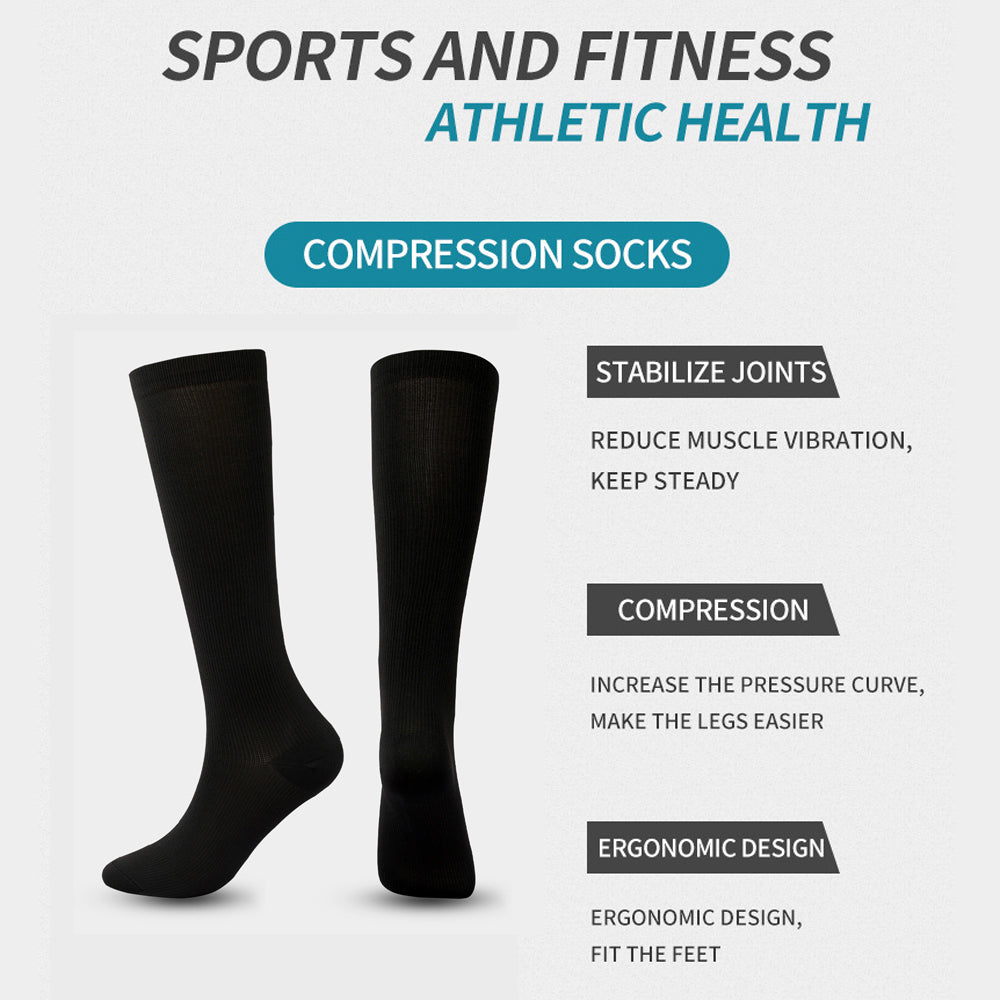SSDH Compression Socks for Women&Men Circulation (20-30 mmHg) , is Best Support for Running,Nurses,Cycling,Athletic.