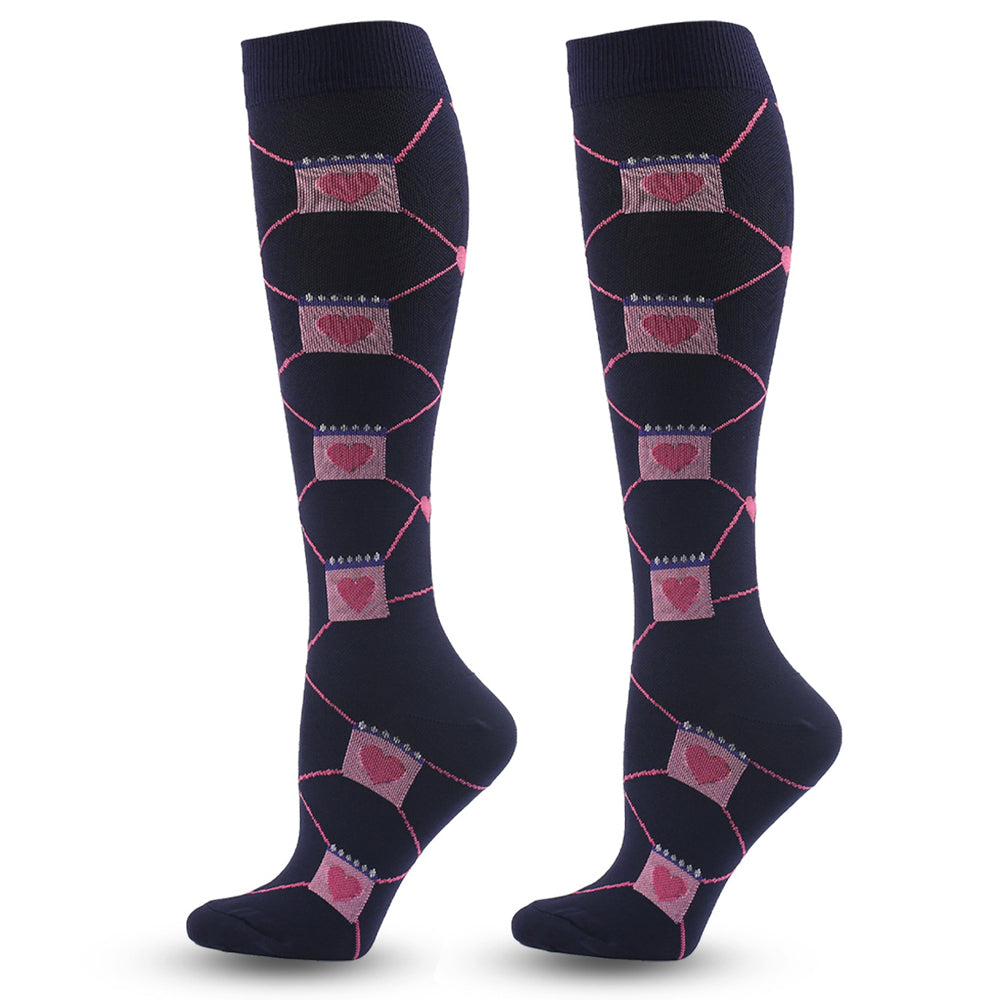 SSDH Compression Socks for Women & Men Circulation (20-30 mmHg) , is Best Support for Running, Nurses, Cycling, Athletic.