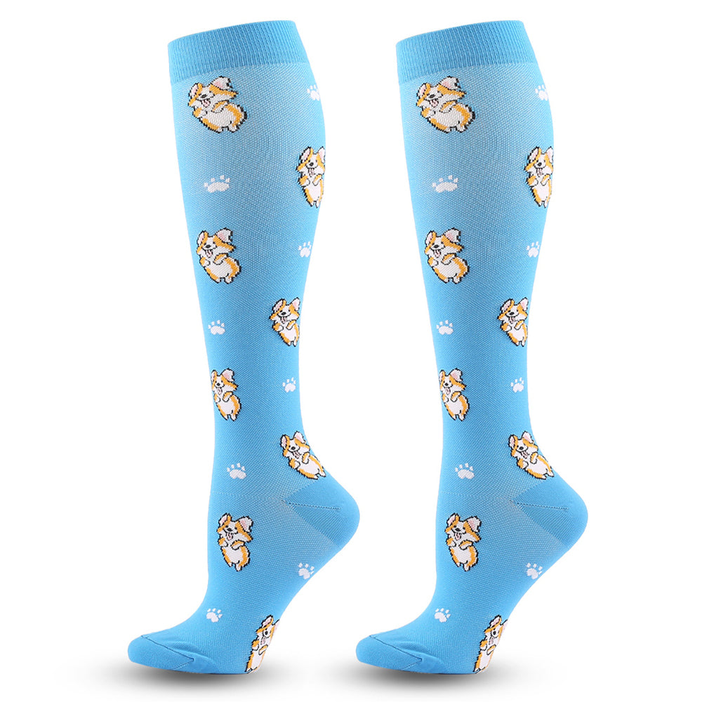 SSDH Compression Socks for Women&Men Circulation (20-30 mmHg) , is Best Support for Running,Nurses,Cycling,Athletic.