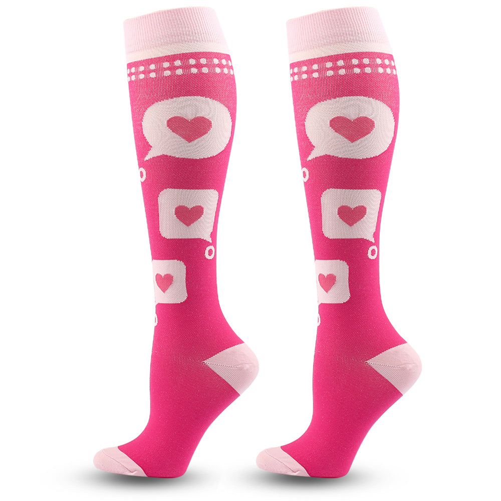 SSDH Compression Socks for Women&Men Circulation (20-30 mmHg) , is Best Support for Running,Nurses,Cycling,Athletic.