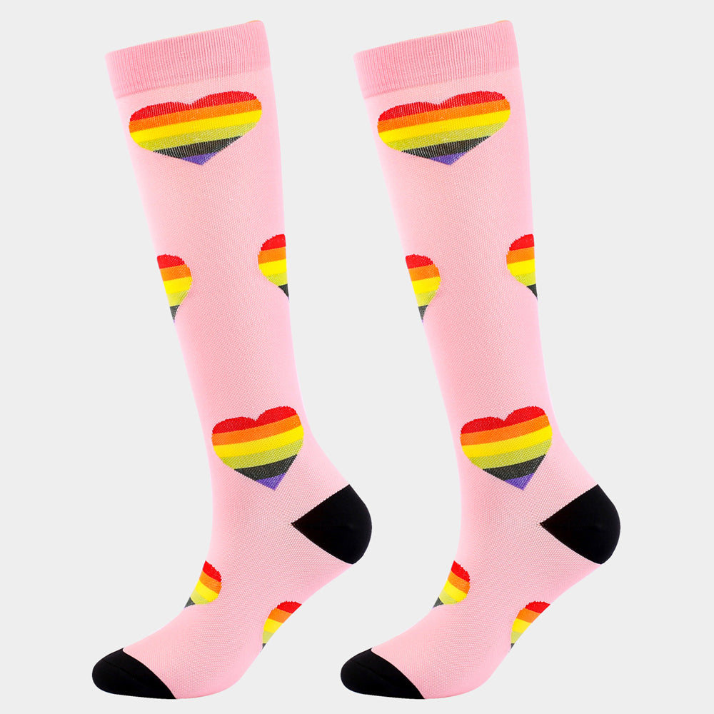 SSDH Compression Socks for Women&Men Circulation (20-30 mmHg) , is Best Support for Running,Nurses,Cycling,Athletic.