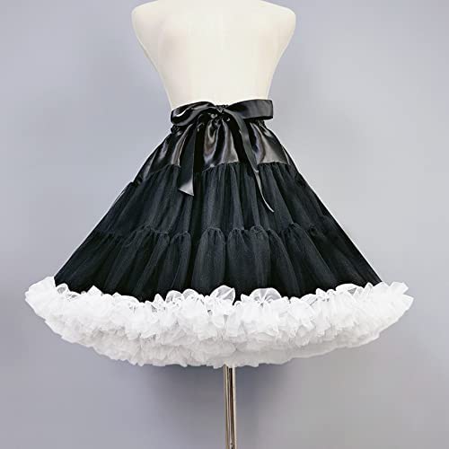 SSDH 3-Layered Pleated Lolita Tulle Petticoat Tutu Puffy Party Cosplay Princess Underskirt