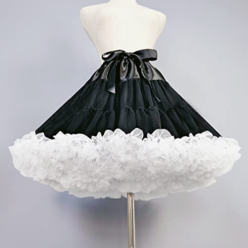 SSDH 3-Layered Pleated Lolita Tulle Petticoat Tutu Puffy Party Cosplay Princess Underskirt