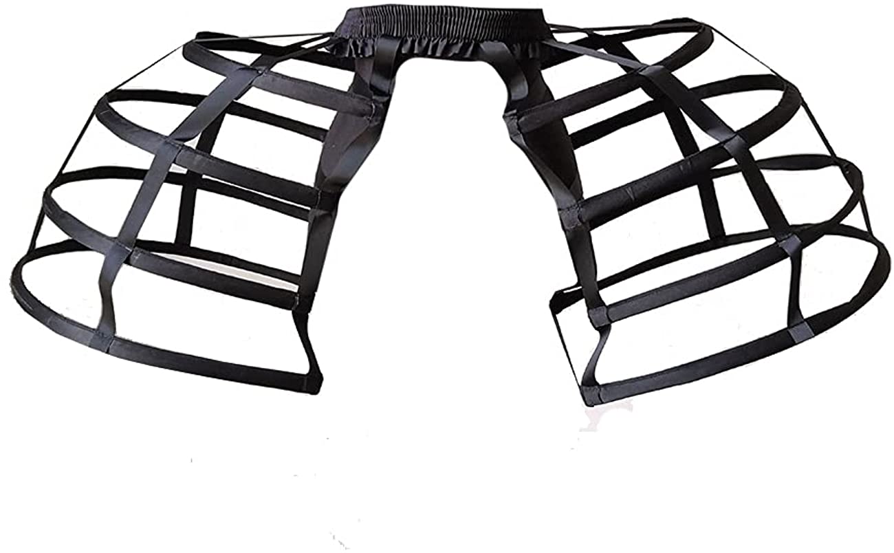SSDH Satin Cutout Four-Layer Bilateral Bird Cage Fishbone Crinoline Cosplay Violence Lolita Crinoline
