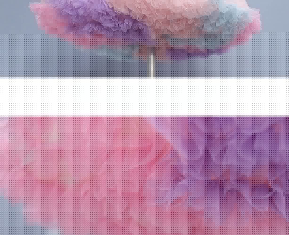 SSDH Women's Soft Puffy Petticoat Underskirt Tutu Tulle Mesh Skirt for Crinoline Lolita Dress Costume Ballet Dance