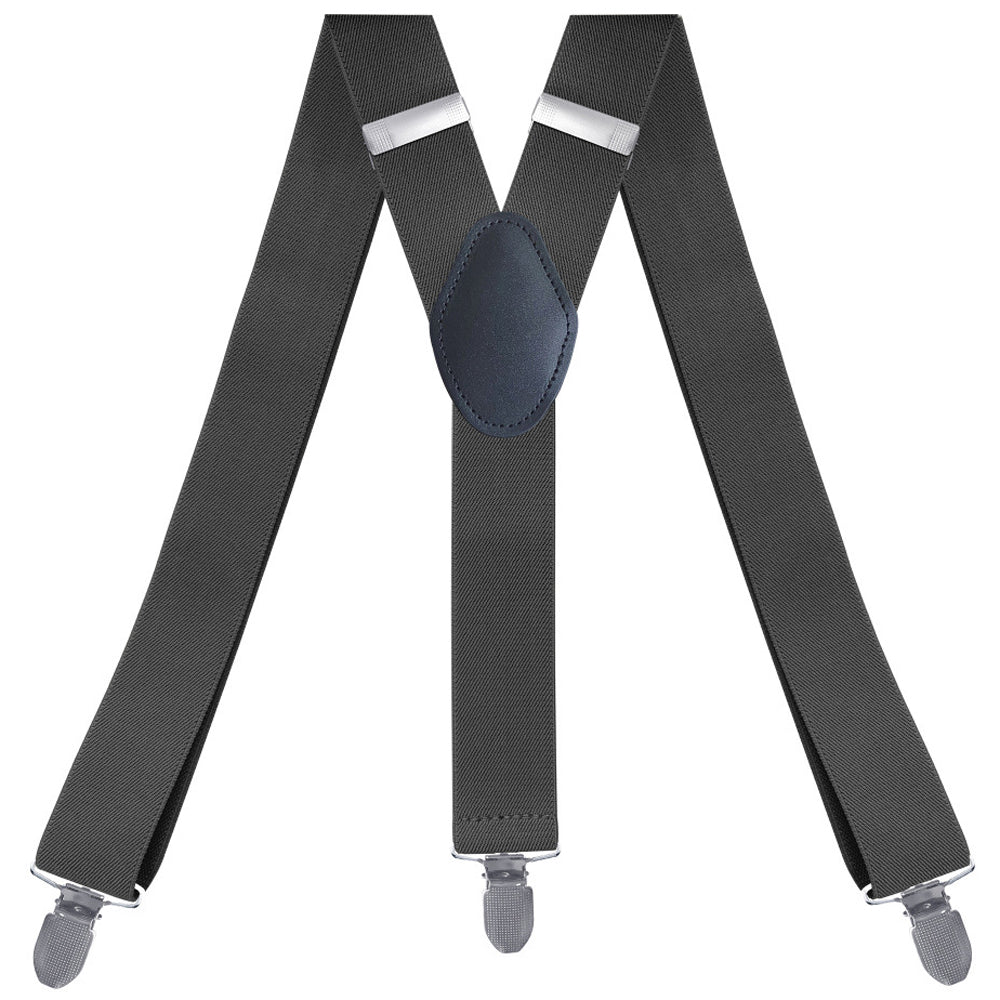 SSDH Suspenders for Men with 3 Strong Metal Clips Y Style Wide 3.5 cm Heavy Duty Suspenders Trouser Braces Adjustable and Elastic for Men and Women