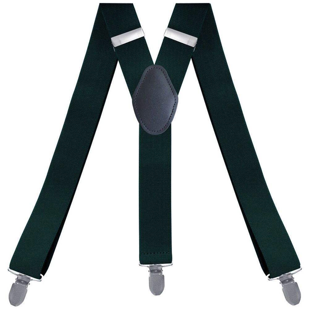 SSDH Suspenders for Men with 3 Strong Metal Clips Y Style Wide 3.5 cm Heavy Duty Suspenders Trouser Braces Adjustable and Elastic for Men and Women