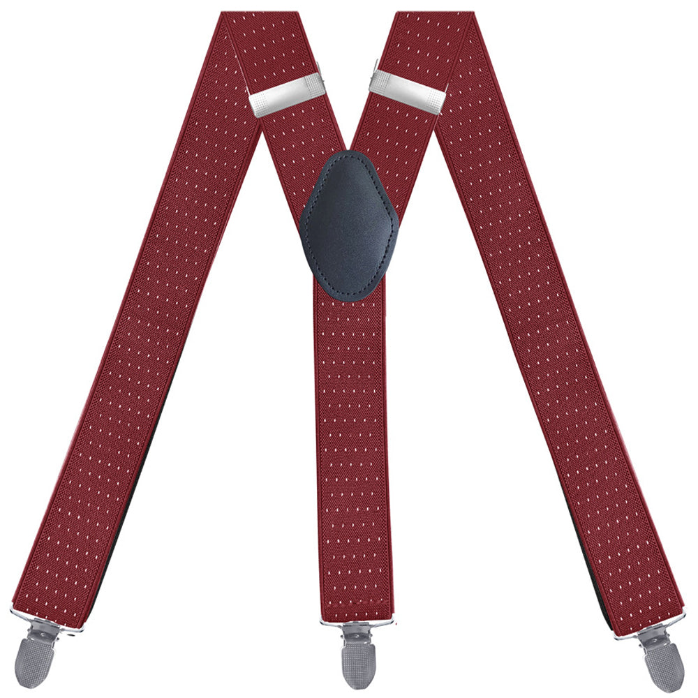 SSDH Suspenders for Men with 3 Strong Metal Clips Y Style Wide 3.5 cm Heavy Duty Suspenders Trouser Braces Adjustable and Elastic for Men and Women