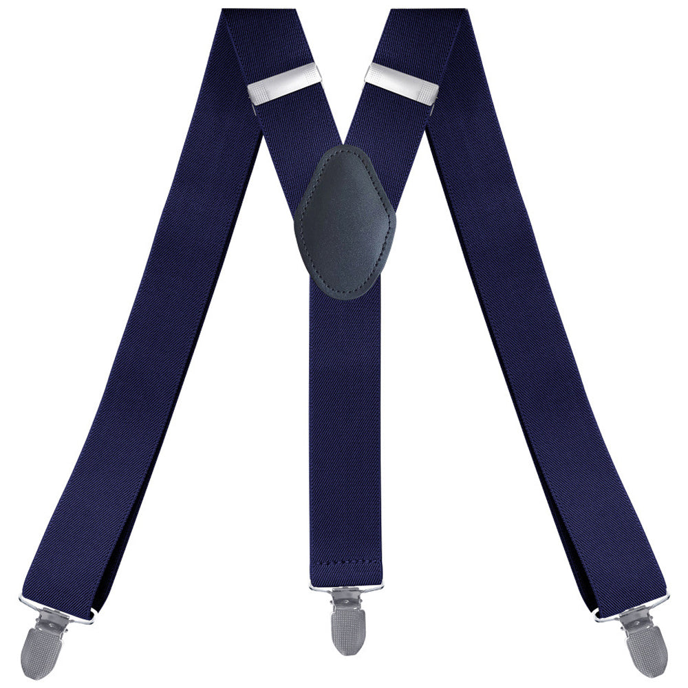 SSDH Suspenders for Men with 3 Strong Metal Clips Y Style Wide 3.5 cm Heavy Duty Suspenders Trouser Braces Adjustable and Elastic for Men and Women