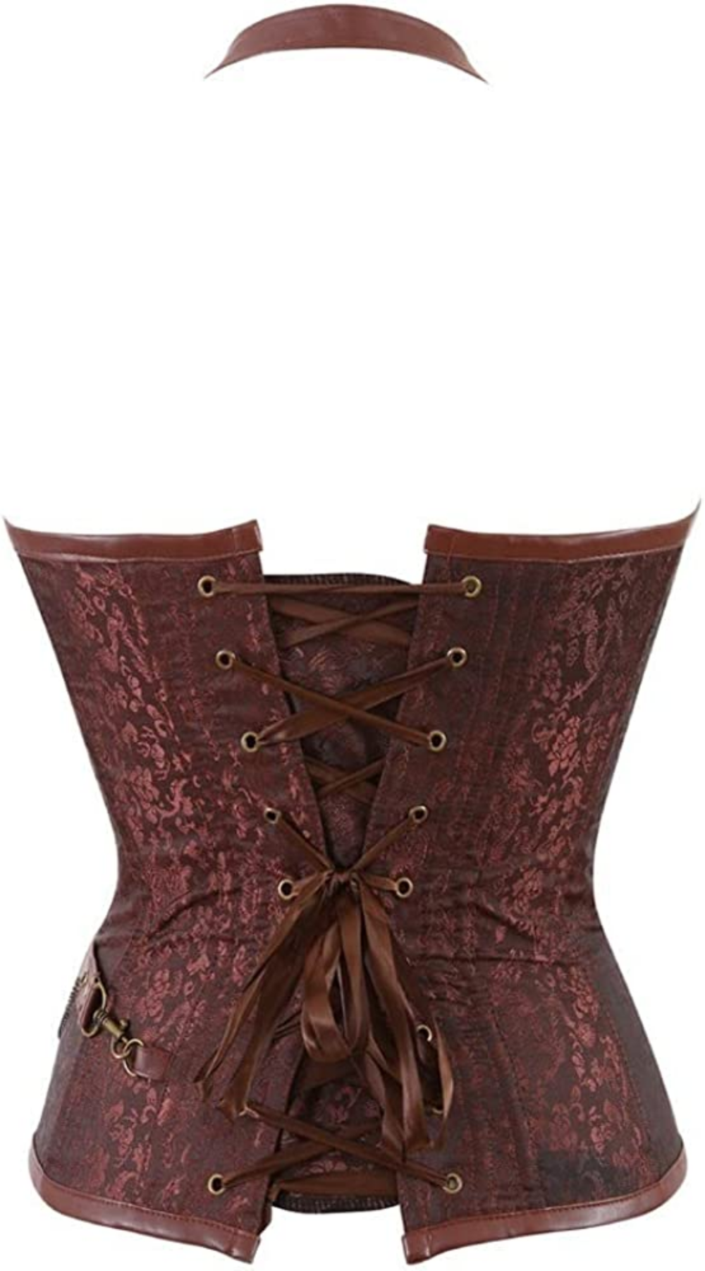 SSDH Fashion Corset Women Leather Uniform Gothic Metal Punk Waist Corset Medieval Court Shapewear