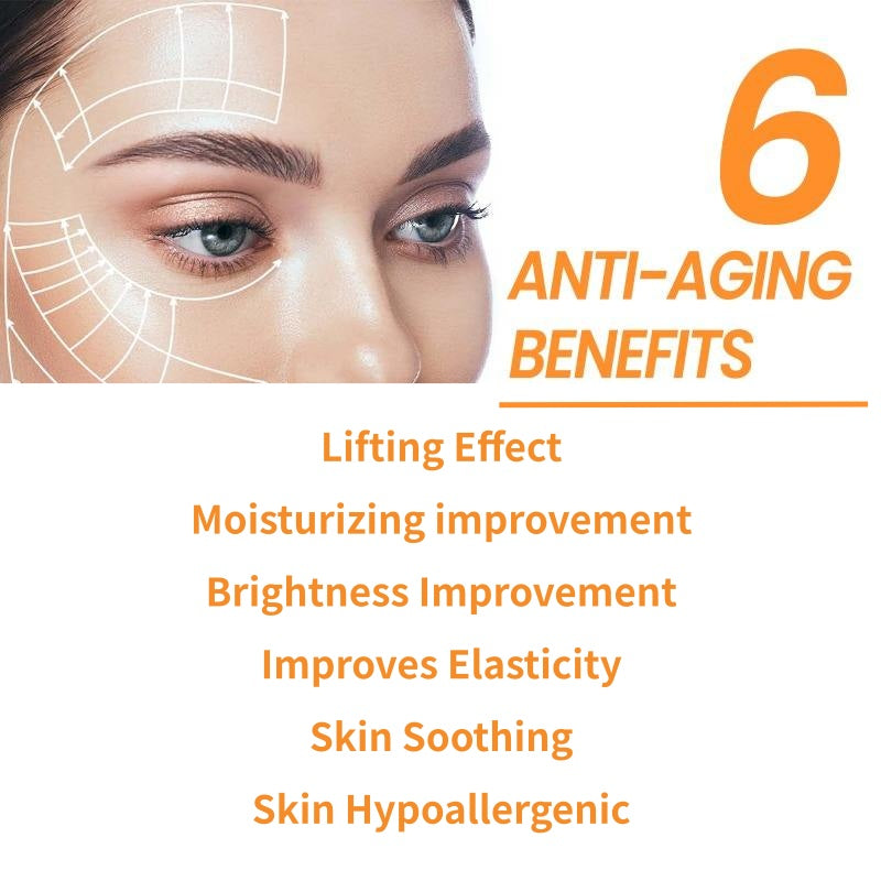 Collagen Hyaluronic Eye Mask – Water-Soluble for Dark Circles & Smoothing