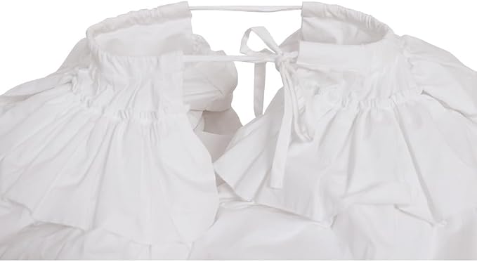 SSDH Baroque Pannier Petticoat Rococo Bustle Hoops Ruffled Cages Skirt Cosplay Lolita Underskirt Crinoline for Women