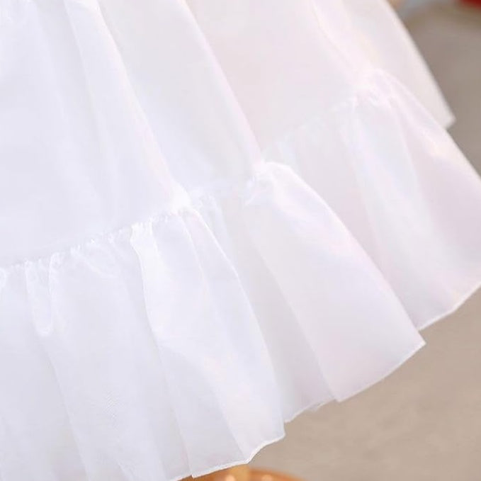 SSDH Women's Petticoat Crinoline Tulle Skirt Hoopless Skirt Tutu Half Slips for Dresses Underskirt Wedding Prom Dress