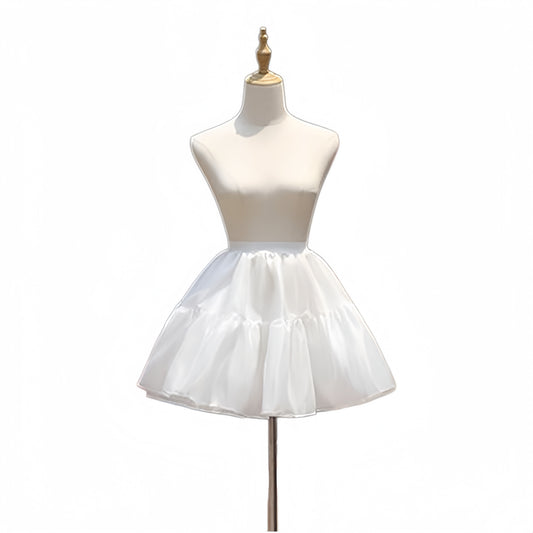 SSDH Women's Petticoat Crinoline Tulle Skirt Hoopless Skirt Tutu Half Slips for Dresses Underskirt Wedding Prom Dress