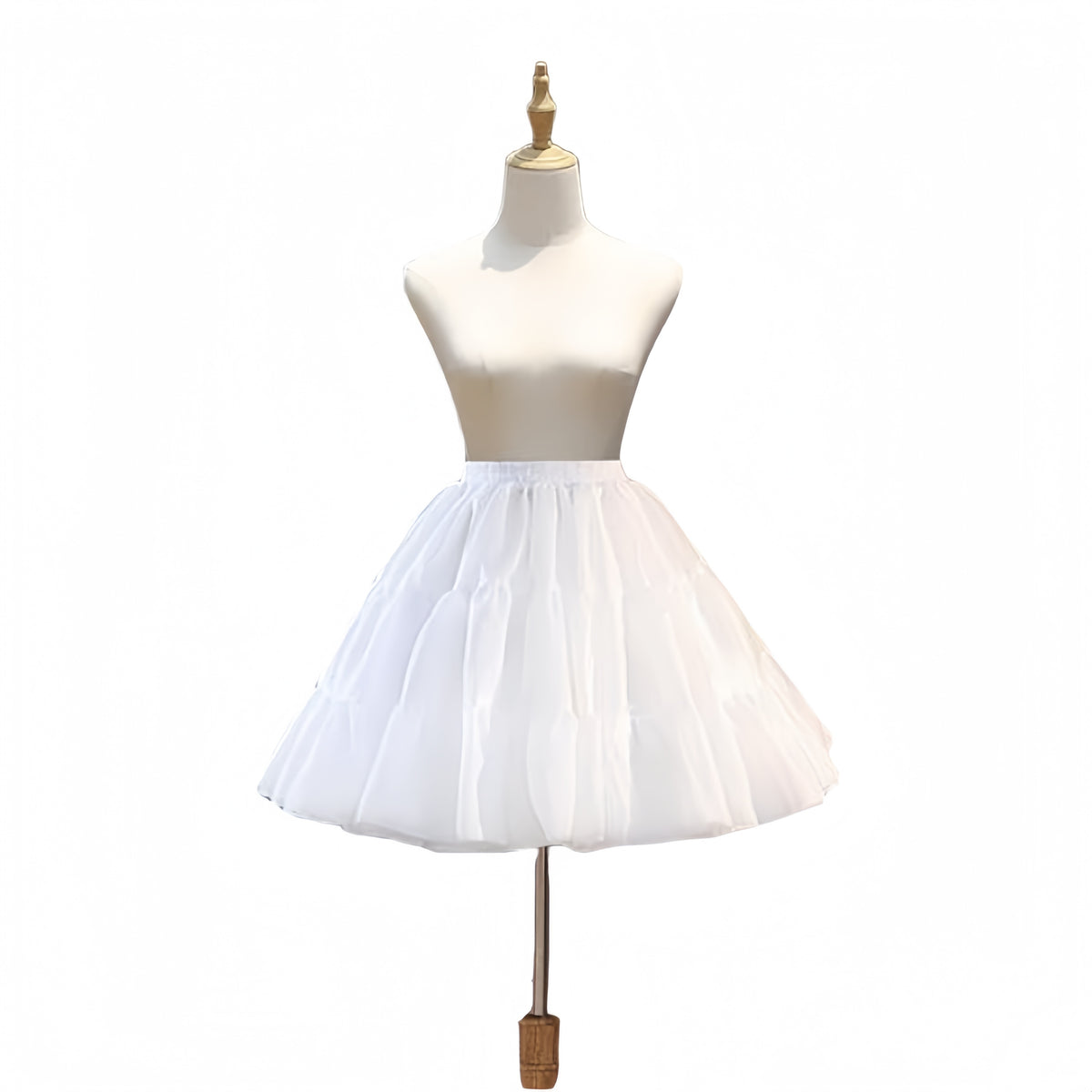 SSDH Women's Petticoat Crinoline Tulle Skirt Hoopless Skirt Tutu Half Slips for Dresses Underskirt Wedding Prom Dress
