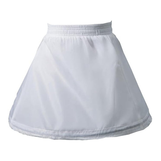 SSDH Girls Petticoat Wedding Flower Girls Underskirt Hoop Wedding Dress Lining Ballet Skirt A Line Crinoline for Women White