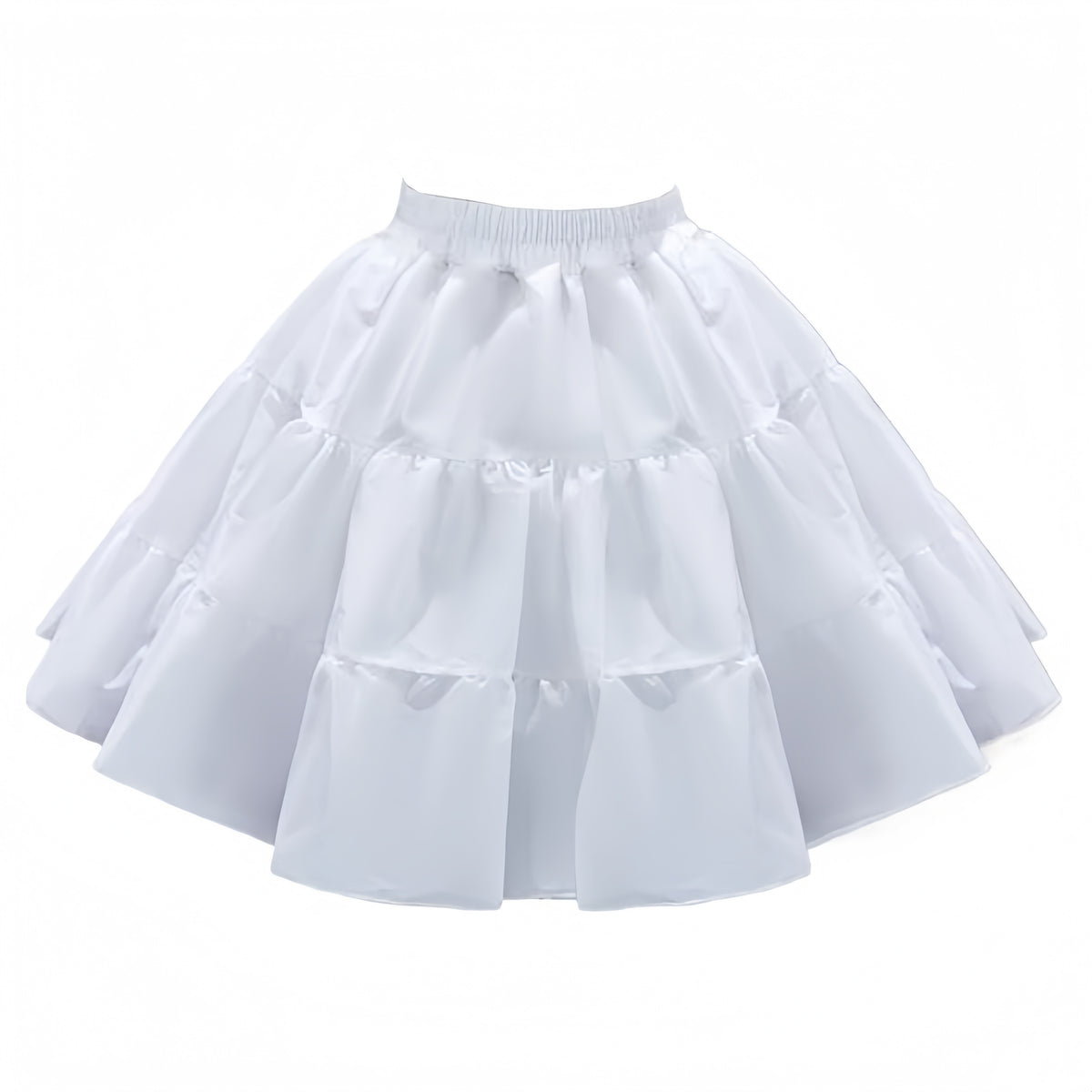 SSDH Women's Petticoat Crinoline Tulle Skirt Hoopless Skirt Tutu Half Slips for Dresses Underskirt Wedding Prom Dress