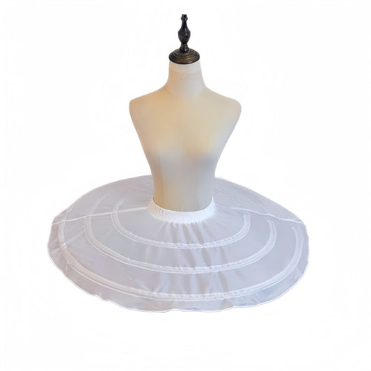 SSDH 3 Hoops Wedding Petticoats for Short Dress Ballet Skirt